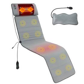 Amd-q01-gy Olixis Full Body Massage Mat Massaging Heating Pad With 10 Motors And 9 Speed