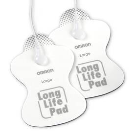 Omron 807032961367 Long Life Pads For Tens Unit Pmllpad-l - Large Electric