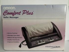 Hm-202c Omron Vintage Comfort Plus Roller Massager Feet Back Calves Thighs - New