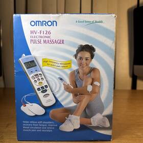 Hv-f126 Omron Hvf128 Electronic Pulse Massager New