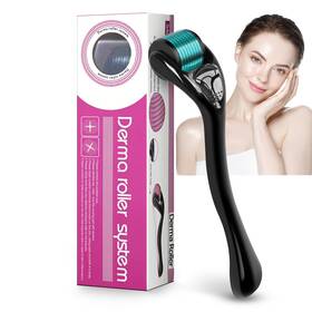 Drs540 Onlysky Beauty Derma Roller 540 Beard 0.25mm Black Handle Blue