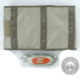 Open Box Pinjaze Electric Belt With Hot Compress And Vibration Function In Gray