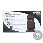 Open Box Renpho Height Adjustable Shiatsu Neck And Back Massager In Black