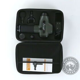 Open Box Supremus Sports Deep Tissue Massage Gun In Green 4 Heads 20 Speeds