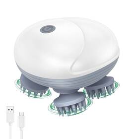 Ous1-ps76 Oria Electric Scalp Massager Portable Head Rechargeable Scrat