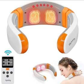 Ast-905b Osito Tens Ems Neck Massager Machine With Heat Electric Pulse Pain Relief