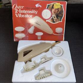 217-02 Oster Vintage Vibra-massage Vibrator Massager - Model 2 Intensity