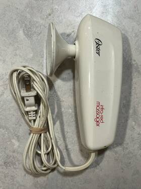 399-08b Oster Infra-red Heat Massager Vintage Model - Tested Works