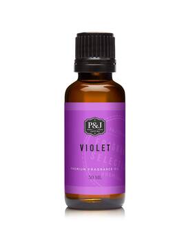 Fr30vio P&j Trading Fragrance Oil - Violet Scent 30ml Candle 1.01 Fl Oz Pack Of 1 Clear