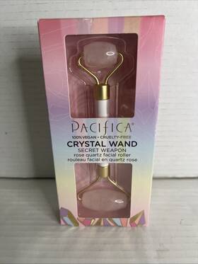 Pacifica 687735303103 Crystal Wand Rose Quartz Facial Roller