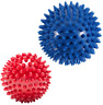 Pack Of 2 Spiky Hard Massage Balls Plantar Fasciitis Muscle Soreness Massager
