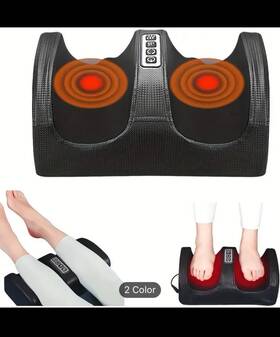 Paddsun 883149801420 Shiatsu Electric Foot Calf Massager Machine Ankle Leg Kneading Heating New