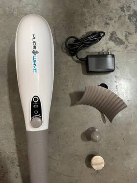 U-pado-cm07-wht Pado Purewave Cm07 Percussion And Vibration Massager Pre-owned