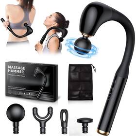 Paivanwoo 789344991037 Massage With Upgraded Extended Handle Back Neck Massager For Pain Deep Tissu