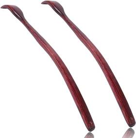 Pathwander 744759445858 Oversized Wooden Back Scratcher 18ftft Extended Curved Handle For Better Reach H
