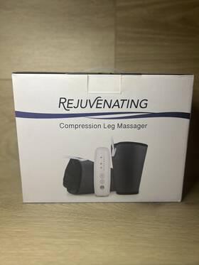 10392 Patriot Health Alliance Rejuvenating Compression Leg Massager 2 Modes 3 Intensities - Open Box New