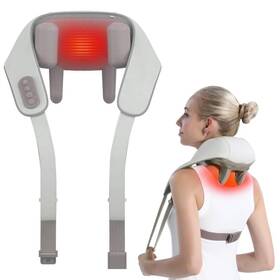 66921 Pentasmart Heated Neck And Shoulder Massager Acupressure Kneading Professiona