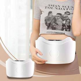 Piegricdiat 313102277264 Electric Wireless Abdominal Massager For Fat Burning And Digestion With 4 Massage