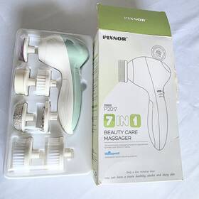 P2017 Pixnor 7 In 1 Beauty Care Massager Waterproof Facial Cleansing Brush Kit