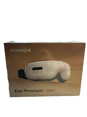 Am005 Plavogue Eye Massager Headache Migraine Relief Heats Massages Plays Music