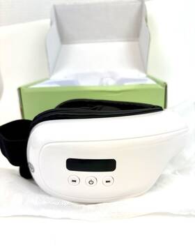 M078 Plavogue Eye Massager Bluetooth Heat Vibration Music Foldable Design. New
