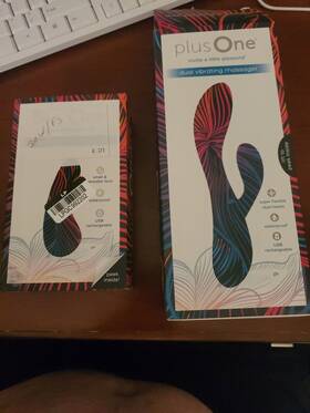 Plus1 Plus One 6711 New Mini Massager 10 Settings Model And 6704