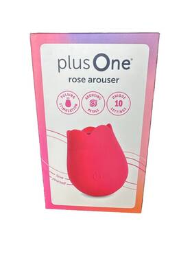 Plus One 843445036100 Rose Arouser Body Massager