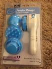 Pm-32 Vibration Portable Personal Cordless Massager With Attachments Great For Travel