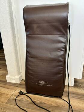 Bm-1200 Pollenex Tested Vintage Deep Heat Back Backrest Massager Chair Pad Works