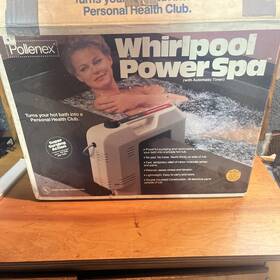 Wb1925 Pollenex Portable Health Club Whirlpool Power Spa Bath Machine 1994