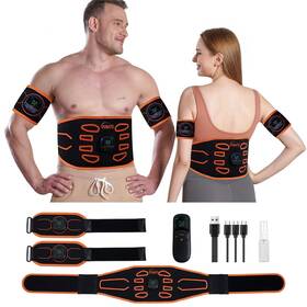Ponato 787942884539 Electronic Muscle Stimulator Abdominal Muscles Strengthen For Men And Women