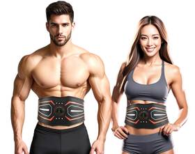 Klt-07 Ponato Fitness Belt Model Abs Stimulator Ab Machine Abdominal Toning Fit