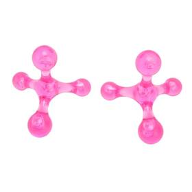 Pongnas4eg7mzhw92 Pongnas 4 Point Massager Roller 2pcs Mini Handheld Arch Acupressure Manual