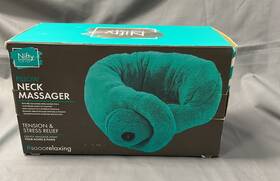81010nhss-470 Ponte Vedra Pints Verda Pillow Neck Massager Cushion With Vibration / Massage Travel