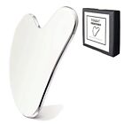 Popgrat Gua Sha Facial Tools Stainless Steel Metal Guasha Tool For Face