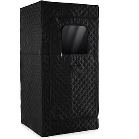 Portable Steam Sauna Box 694162399036 With 3l/1200w Fast-heat Steamer And 15-level Temperatur