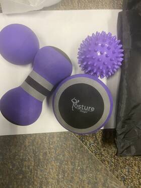Posture Magic 744759914194 Massage Ball Kit For Myofascial Trigger Point Release Deep Tissue