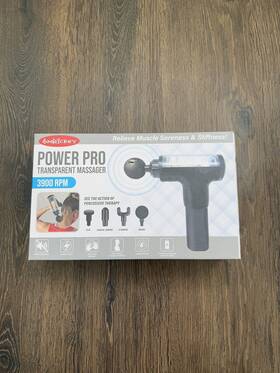 3900 Power Pro 810025092498 Doohickey Cordless Rechargeable Muscle Massager Deep Tissue Rpm