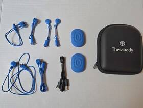 Powerdot 810036056175 Therabody 2.0 Power Dot Duo Smart Muscle Tens Stimulator With Extra Lead Cables
