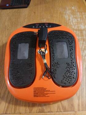 Powerfit Accelerated Training 731717859680 Power Legs Vibration Plate Foot Massager Shiatsu Deep Tissue Machine Blood Flow
