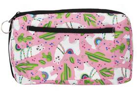 Prestige Medical 786511247478 6 Inch X 9 Compact Carry Case Llamas Pink