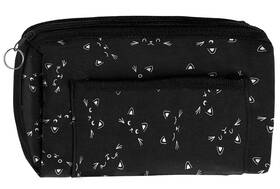 Prestige Medical 786511249892 6 Inch X 9 Compact Carry Case Cats Black And White