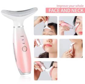Vdx1646375375541ds Pretfy Neck Face Massager Led Photon Therapy Heating Tightening Chin