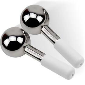 Prime Fitness 742309206331 Ice Globes For Facials Unbreakable Steel Cooling Roller Cryo Sticks F