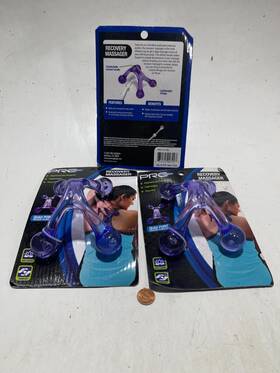 Pa-4792 Pro Strength Lot Of 3 Recovery Massagers Quad Point Pressure Technology