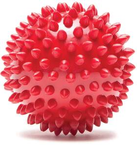 Pro-tec Athletics 850042405567 High Density Spiky Massage Ball For Muscle Relief And Recovery Red 80mm