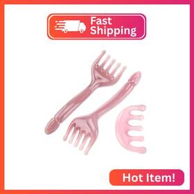Prosuites Zh0334 3 Pack Head Massager Scalp Comb Resin Stress Relax Tool For Chri