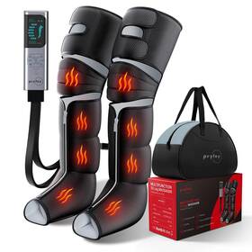 Fe-7236k Pryfey Leg Massager With Heat And Compression Foot For Circulati... Fast Ship