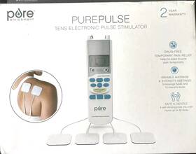 Purepulse 817387027946 Pure Enrichment- Tens Electronic Pulse Stimulator/massager Pain Relief