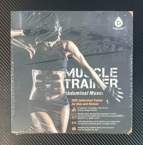 Ktr-231 Pursonic Abdominal Muscle Stimulator Trainer Toner Black 6 Modes #